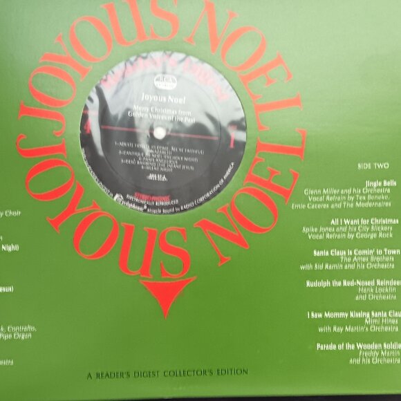 Readers Digest - Joyous Noel - Glenn Miller, Perry Como -  4 Record Box Set 1968 - Picture 5 of 7